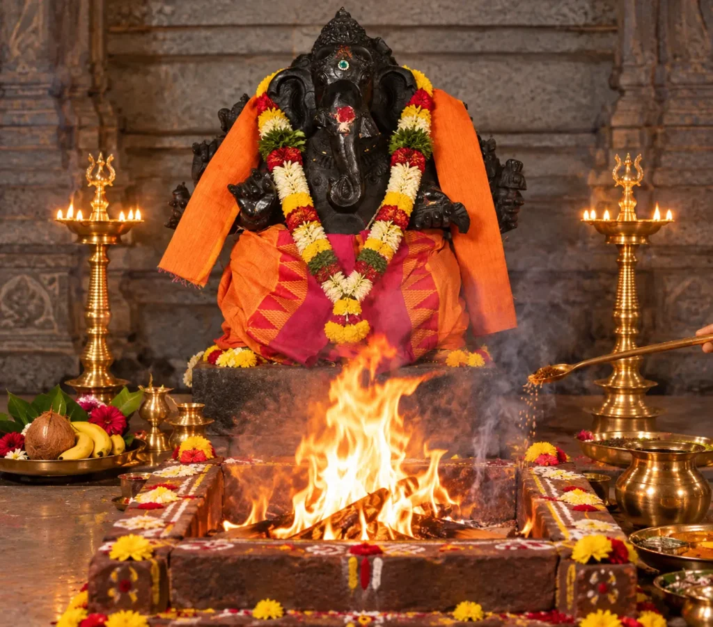Kshipra Ganapati Homam Sakalam.org at Varahi temple Thumkunta